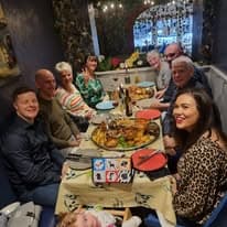 Guests enjoying their evening at San Marcos